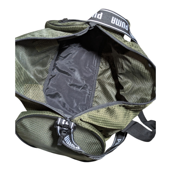 PUMA - Evercat - Unisex - Jolt Duffel Bag - Olive Green and Black Color - NWT - Picture 9 of 12